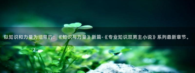 哪吒同人小说：以知识和力量为纽带的：《知识与力量》新篇-《专业知识双男主小说》系列最新章节。